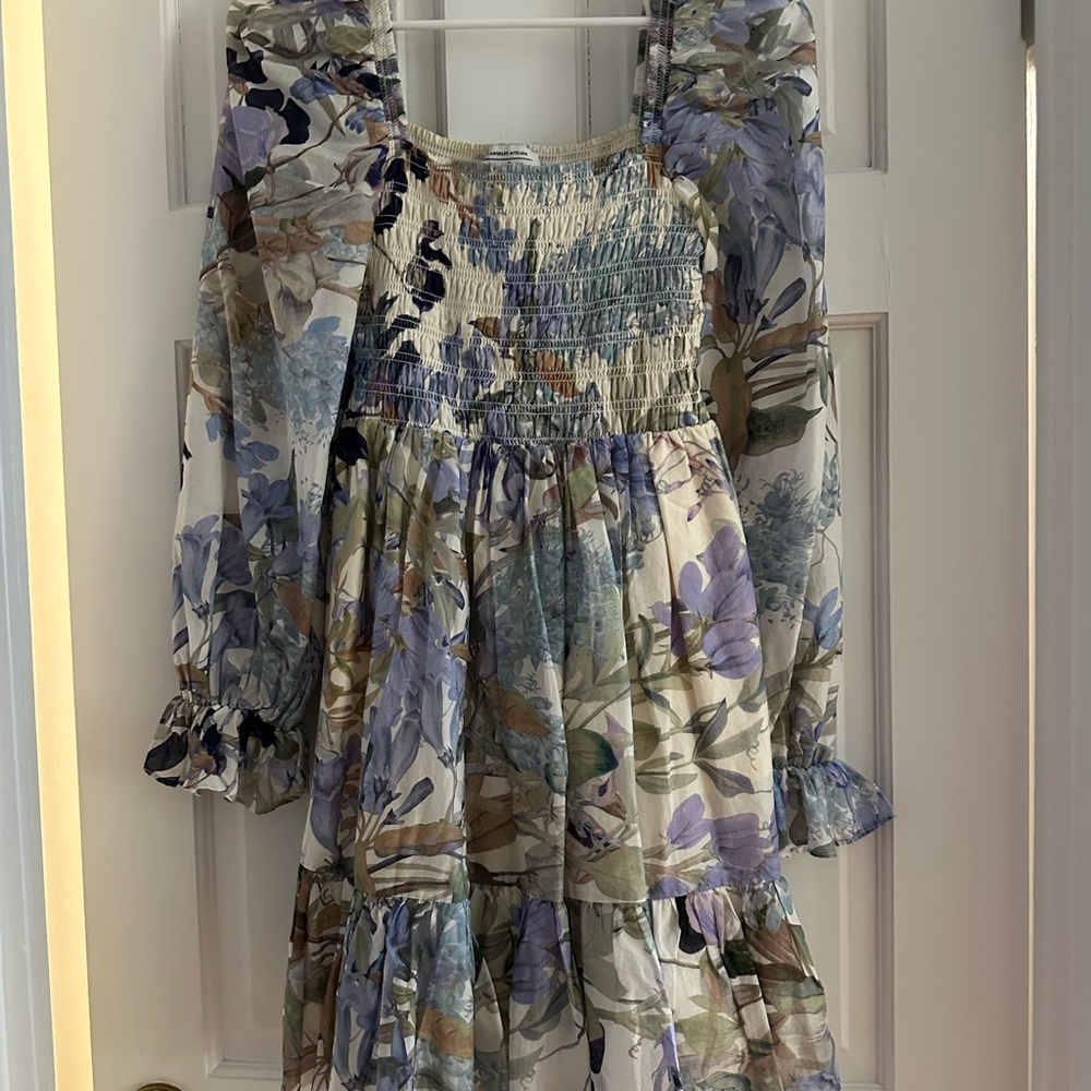 & Other Stories Multicolor Floral Kids Dress - Picture 4 of 7